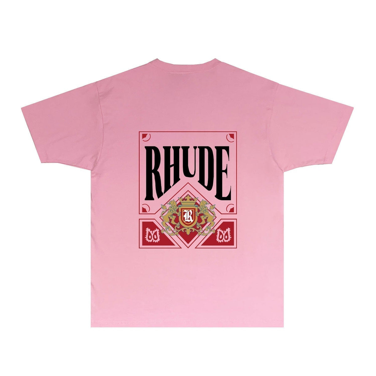Rhude T-shirts Printed Trendy Pure Cotton