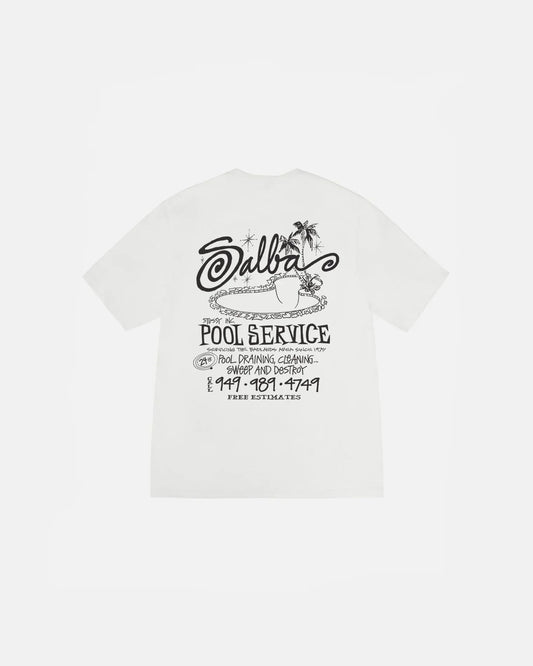 POOL SERVICE TEE PIGMENT DYED