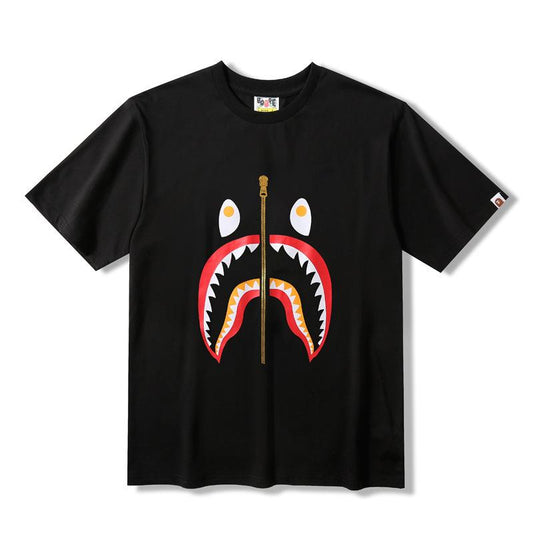 Bathing Ape T-Shirt Short Sleeve T-shirt Color Shark T-shirt