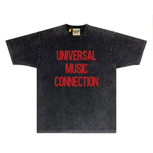 Gallery Dept T Shirts Tee Shirt Washed and Worn Short Sleeve T-shirt Blouse