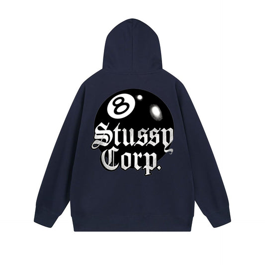 Stussy Hoodie Zip Cardigan Hooded Sweater