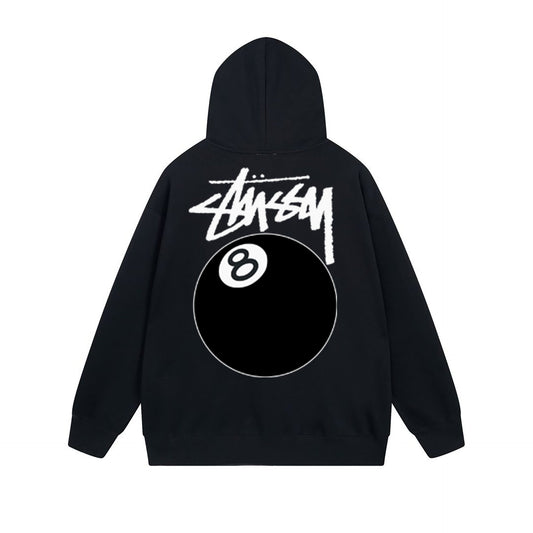 Stussy Hoodie Zip Cardigan Hooded Sweater