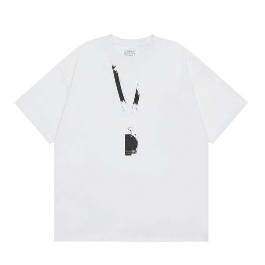 Maison Margiela T-shirt Crew Neck Loose Short Sleeve T-shirt