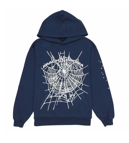 Sp5der Arach NY Phobia Hoodie Navy