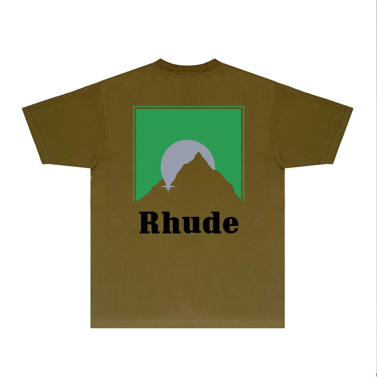 Rhude T-shirts Printed Trendy Pure Cotton